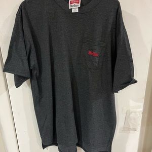 Marlboro Men’s Grey Tee Shirt With Pocket XL